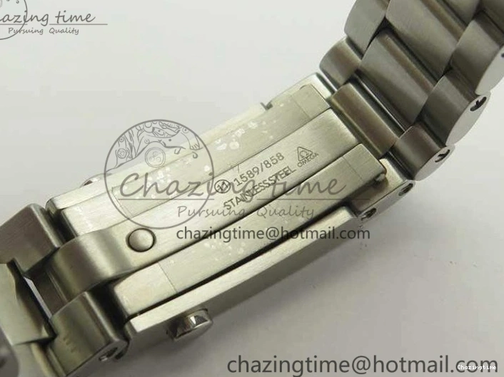 0321 Sleek Planet Ocean Professional Ceramic Bezel 42mm 1:1 MK Best Edition Silver Markers On SS Bracelet A 8085